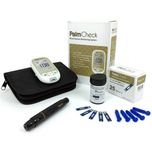 Palm Check Blood Glucose Monitoring System